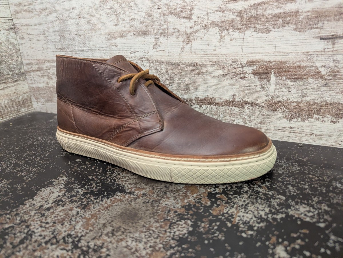 Mens Frye Chukka Boots Sz 9.5 Used Brown Leather 3480349-COG Distressed Blemish Amazon.com | Frye Men main image 3