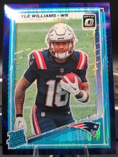 2025 Panini Donruss Optic Kyle Williams #245 Rated Rookie Purple Shock Prizm