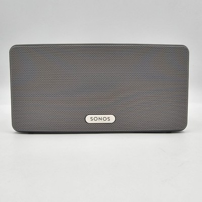 Sonos Play 3 Wireless Smart Speaker White Gray Model PLAY3 Multi-Room Audio read