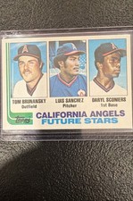 1982 Topps - Future Stars Tom Brunansky, Daryl Sconiers, Luis Sanchez #653 (RC)