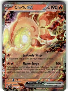 chi yu pokemon card price pokemon SV02: Paldea Evolved Chi-Yu ex