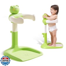 Baby Shower Stand, Toddler Bath Standing Support with Anti-Slip Base and Show