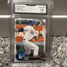 2016 Bowman Draft - Chrome Draft Picks Gavin Lux #BDC-67 (RC)