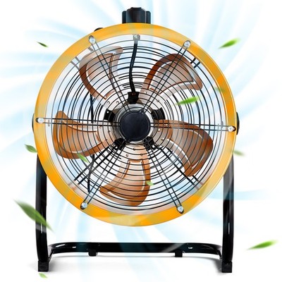 16'' Industrial Floor Drum Fan,High Velocity Heavy Duty Shop Fan w/4 Speed,Handle