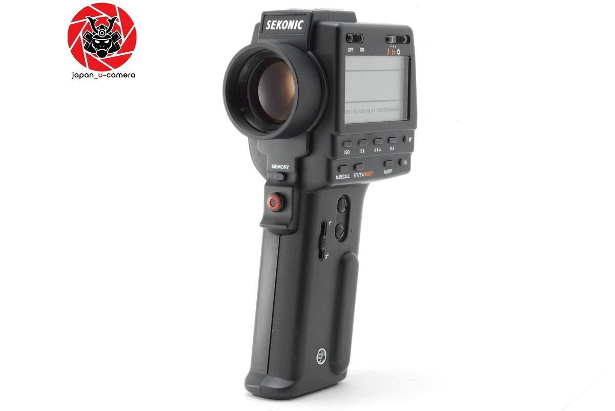 SEKONIC DUAL SPOT F L-778 露出計 Sekonic L-778 Dual Spot F Light Meter (Ambient/Flash)