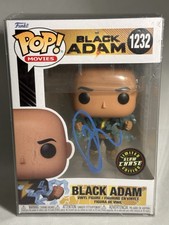 Dwayne Johnson The Rock Signed Funko Pop Black Adam #1232 with COA