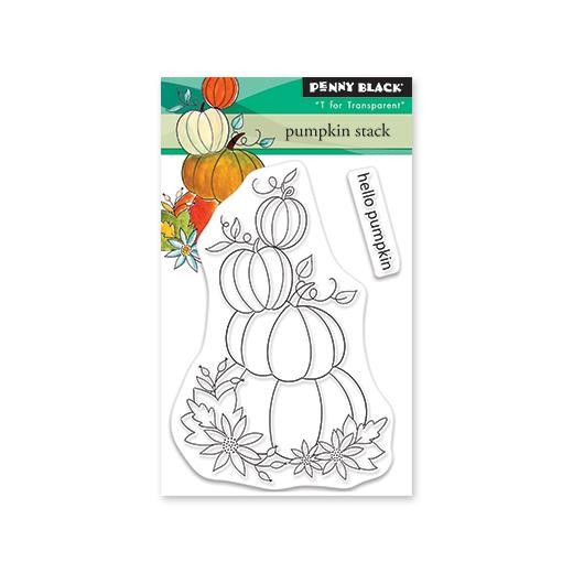 Penny Black Clear Stamps - Pumpkin Stack 30-855