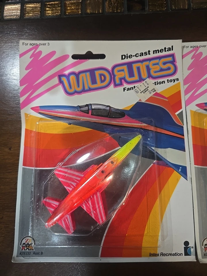 Vintage Die Cast Wild Flites F-20 Tigershark & F-18 ZEE Toys 1989 Jet Air Plane - Image 3 of 4