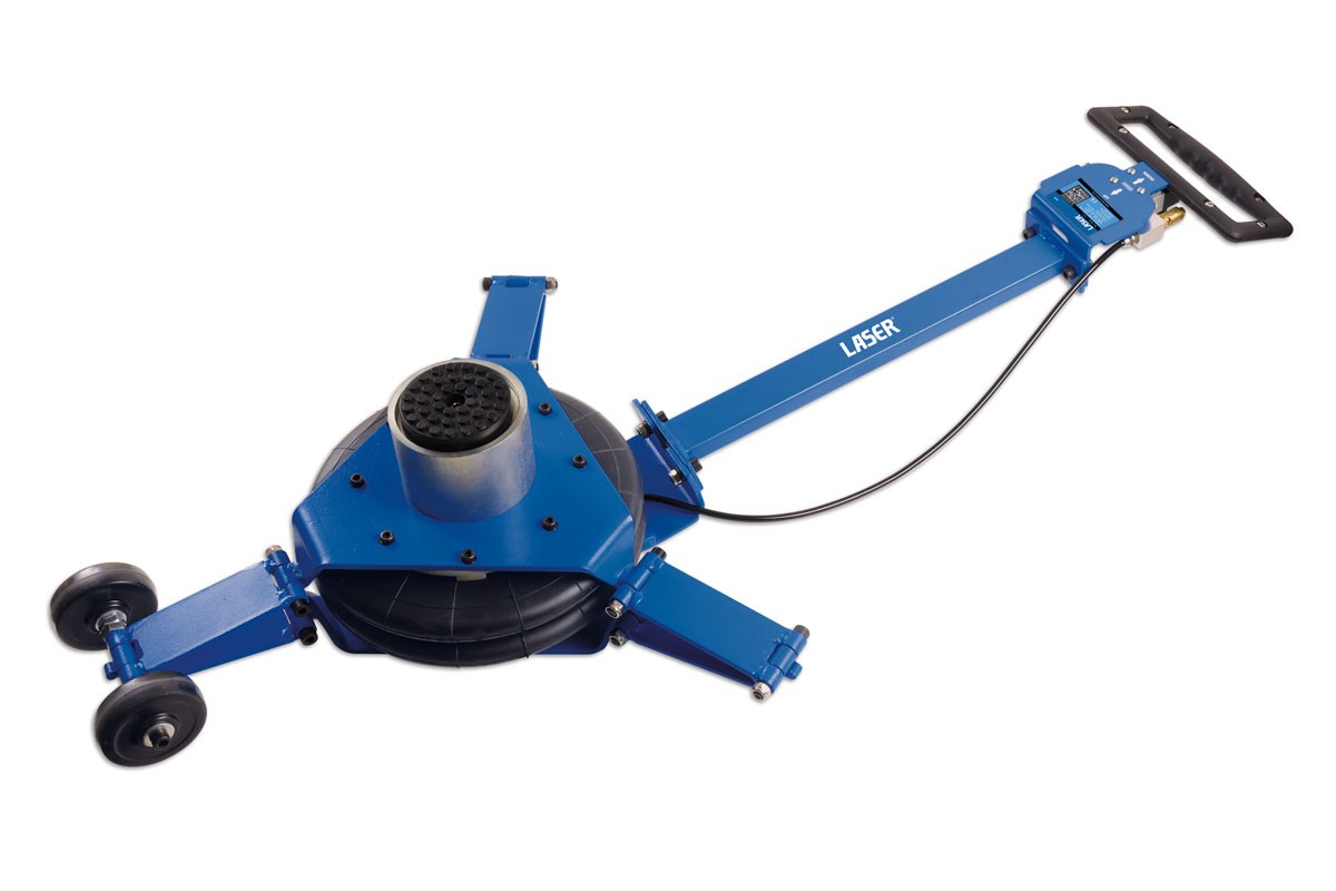 Laser Tools Air Jack 2 Tonne Range 120- 345mm Cars & Vans Long Reach Handle 9337