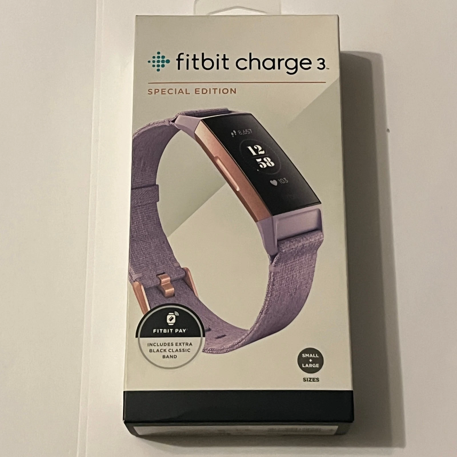 Fitbit Charge 3 Fitness Activity Tracker Heart Rate FB409 Small Large Band Gold
Opens in a new windo