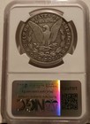 1921 $1 Morgan Silver Dollar ngc xf details, cleaned encased in a slab — photo 2