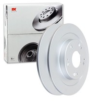 2X NK BREMSSCHEIBEN 276mm VOLL HINTEN PASSEND FÜR HONDA CIVIC | 312663