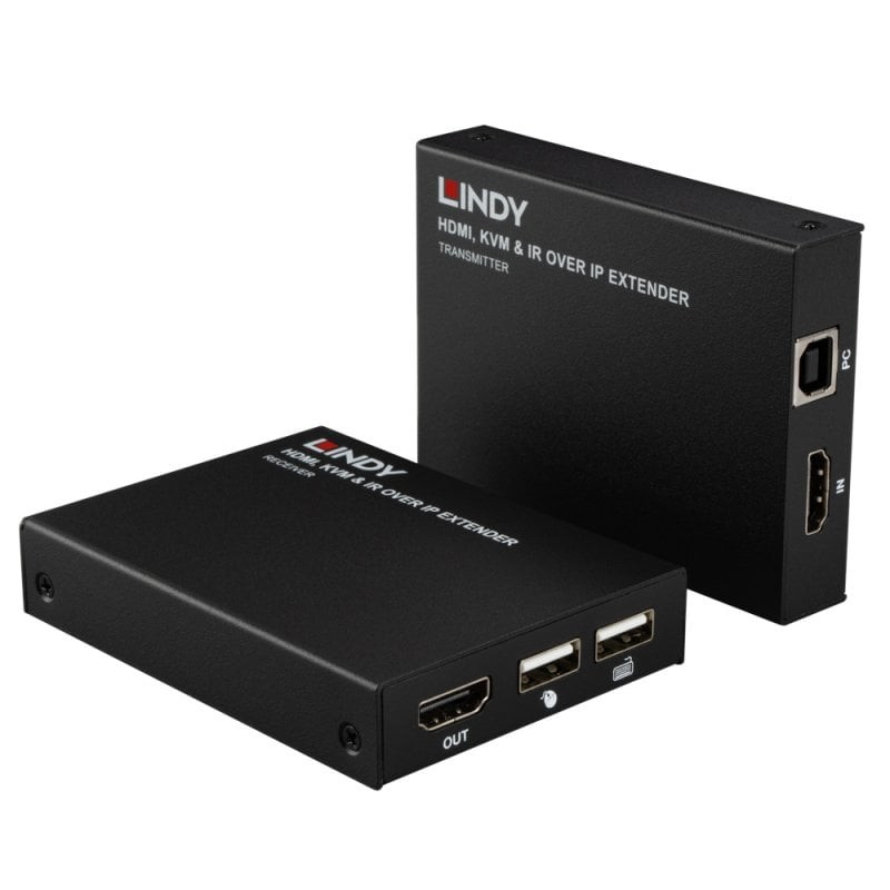 HDMI KVM & IR Over IP Extender 150m 1080p Cat6 USB Ethernet AV Kit
