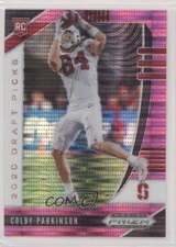 2020 Panini Prizm Draft Picks Rookies Pink Pulsar Colby Parkinson #135 fz4