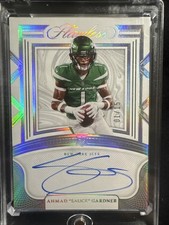 JETS!  2022 Flawless-Rookie Signatures Ahmad Sauce Gardner #RSS-AG Silver 01/15
