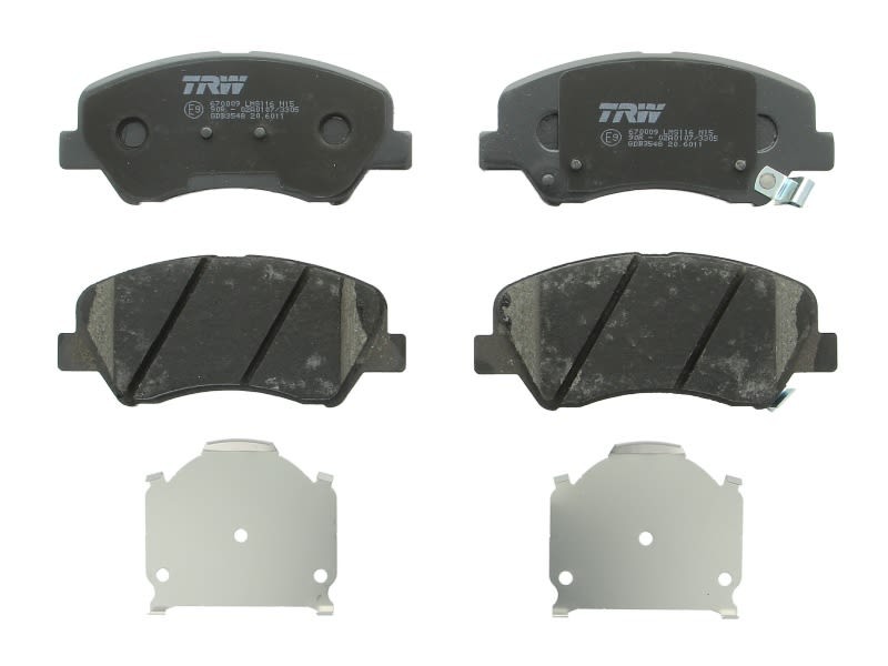 Plaquettes de frein TRW GDB3548 arrière en céramique pour i20 II Hatchback