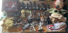 Star Wars Sammelpaket, Plüsch Grogu, Anikin, Chewy Infinity; Yoda, Lola, Chopper