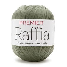 3 Pack - Premier Yarn Raffia -Olive Green - 5A0032D9-1H41Q