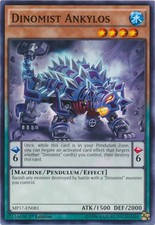 Dinomist Ankylos - MP17-EN081 - Common - 1st Edition - Heavily Played - Mega Pac