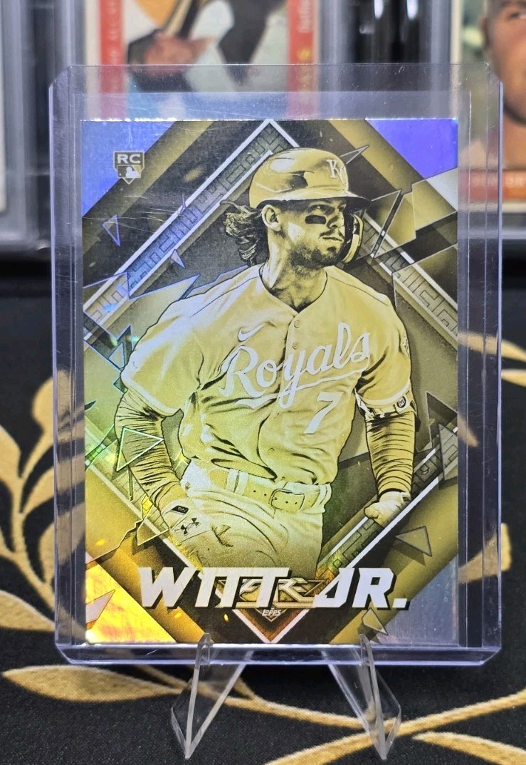 2022 Topps Fire - Bobby Witt Jr. #198 Gold Minted (RC)