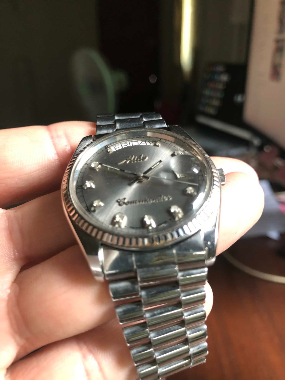 VINTAGE MIDO COMMANDER MODEL 8259 AUTOMATIC 25 JE… - image 3