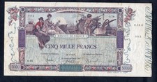MYTHIQUE BILLET DE 5000 FRANCS