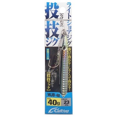 OWNER Metal Jig Wjb-40-Throw Technique Jig 106mm 40g #23 Iwashi 31978 Lure N JP