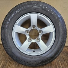 1 orig. Suzuki Jimny Samurai Alufelge 5,5x15 ET5, 43210-76J11, SR 205/70 R15 6mm