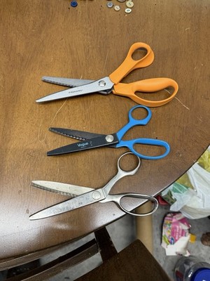 Lot of 3 Crafting Shears Scissors Fiskars and Others