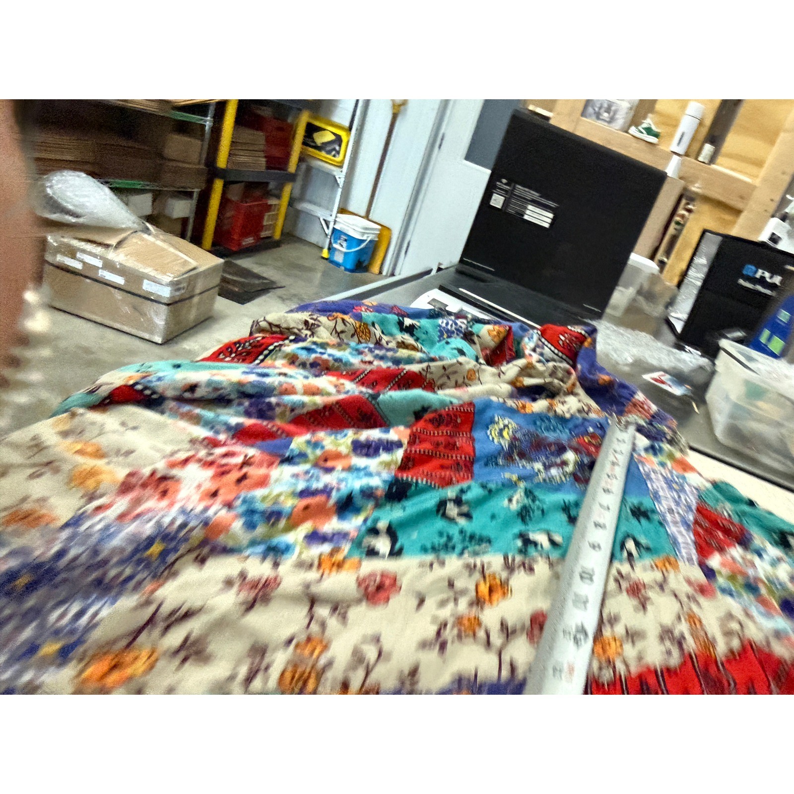 Sacred Threads Patchwork Dusters/m Open Front Lig… - image 13