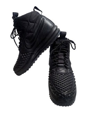 Nike Lunar Force 1 Duckboot 2017 Black Men s Size 12 Waterproof AF1 Boots