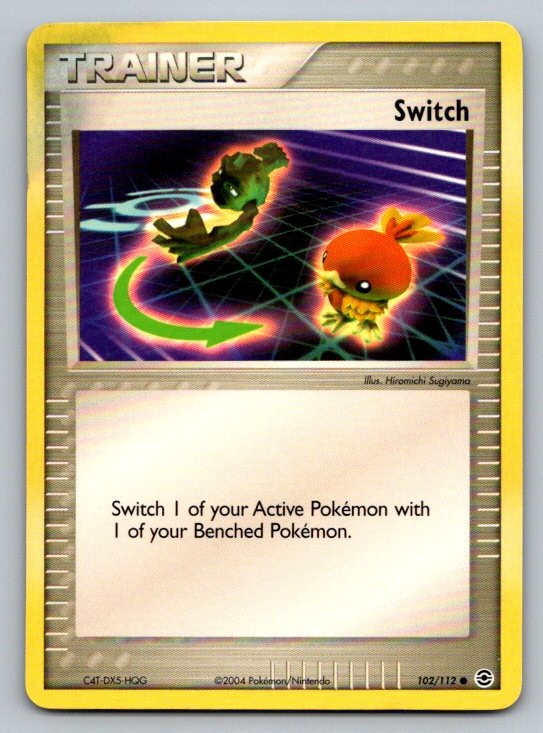 Switch EX FireRed & LeafGreen 102/112 NM