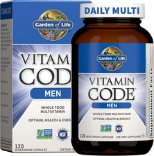 Vitamin Code Whole Food Multivitamin for Men - 120 Capsules, Vitamins for Men...