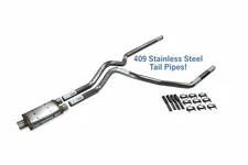 Ford F-150 98-03 2.5" Stainless Dual Exhaust Kit Magnaflow XL