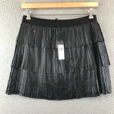 NWT BCBG MAXAZRIA ZANA TIERED PLEATED SKIRT size M