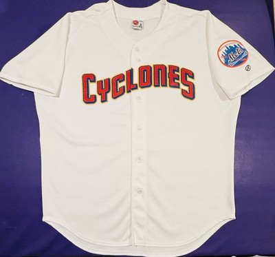 Vintage Brooklyn Cyclones MiLB Team Issued Jersey New York Mets