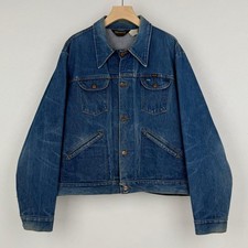Maverick 70s Vintage 3J03MJ Indigo Cotton Denim Jacket Size 50 XXL