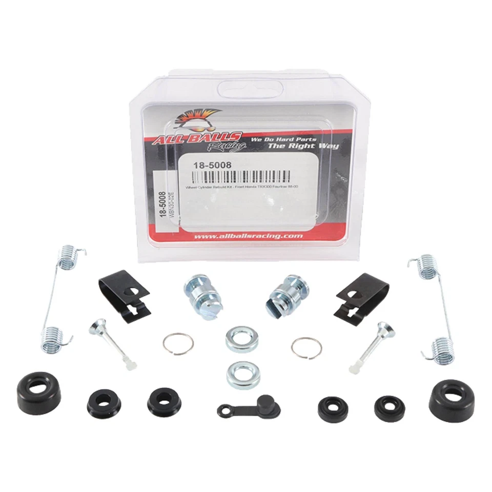 All Balls Wheel Cylinder Rebuild Kit 18-5008 For Honda TRX300 Fourtrax 88-00 - Image 3 of 4