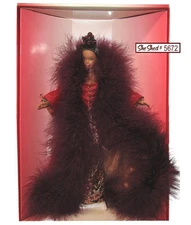 CINNABAR SENSATION Barbie Doll by designer BYRON LARS Runway Collection 1998 NIB