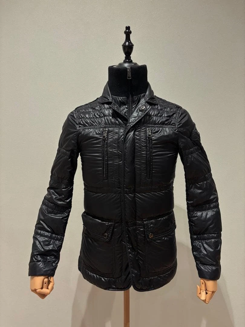 MONCLER DUBBO 2Way Down Jacket Black Tag 0 XS Men's Japan image 2