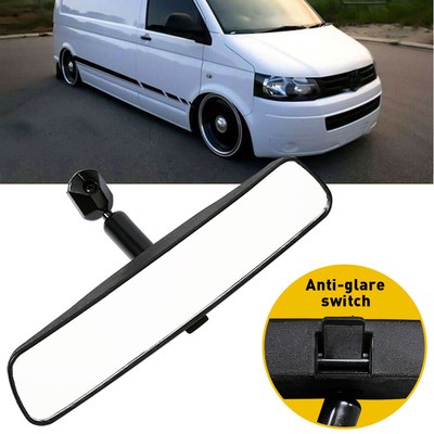 Universal Rear Flat View Mirror Stick-on Interior View High-definition mirror 8''