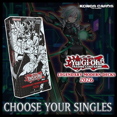yugioh legendary modern decks 2026 Yu-Gi-Oh!