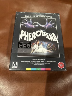 PHENOMENA ARGENTO 4K UHD ARROW VIDEO LTD EDITION NEW & SEALED DARIO ARGENTO
