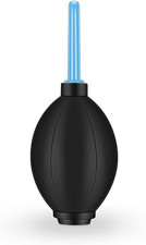 Rubber Air Blower Pump Dust Cleaner for Lens CCD Camera Black