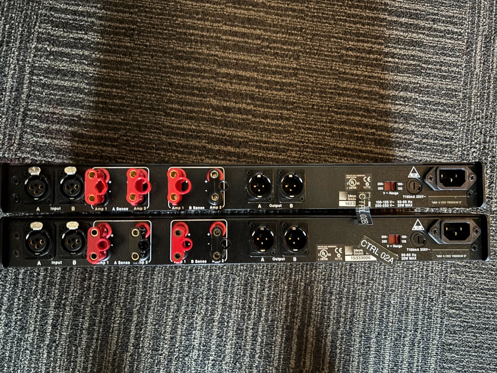 Meyer Sound MM-4 Control Electronics Unit Used With MM-4 Speakers