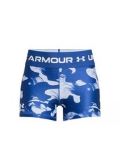 Under Armour Girls Blue White Camo Compression Shorts Size Youth Size M NWOT