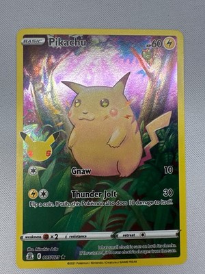 Pikachu Holo Rare Celebrations 005/025 LP