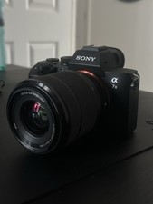 Sony Alpha A7 III Mirrorless Interchangeable Lens 24MP Camera Black full frame