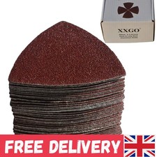 Assorted Triangle Sanding Pads (3-1/8 Inch) – Ideal for Wood and Plaster
