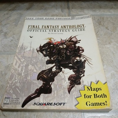 Final Fantasy Anthology Official Strategy Guide Both Games V VI Brady Games 1999